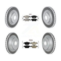 Transit Auto KGA-101074 Disc Brake Kit for 2010-2016 Mercedes-Benz E550 - Front and Rear