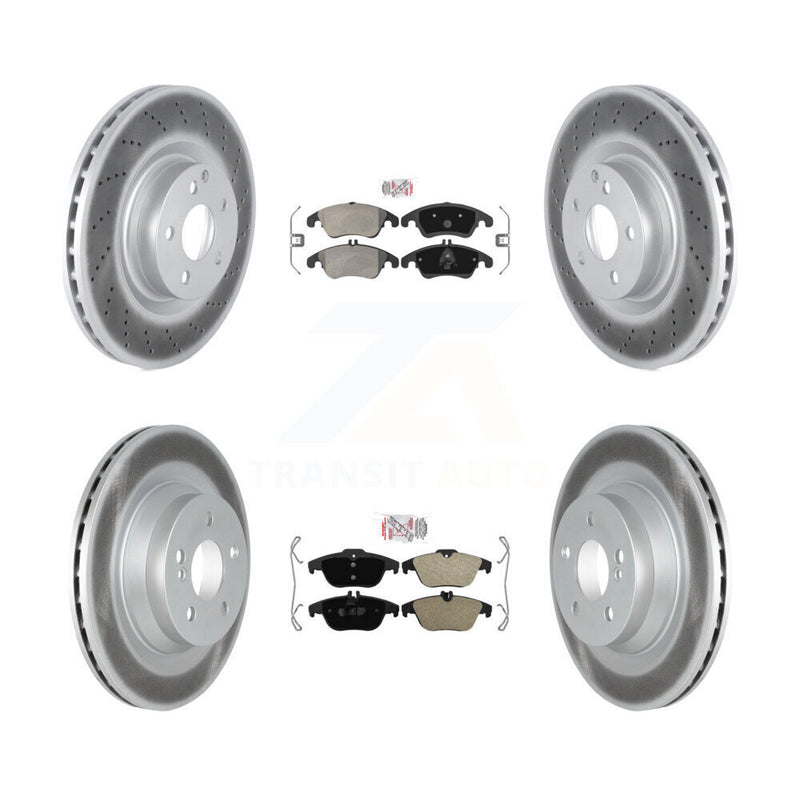 Transit Auto KGA-101074 Disc Brake Kit for 2010-2016 Mercedes-Benz E550 - Front and Rear