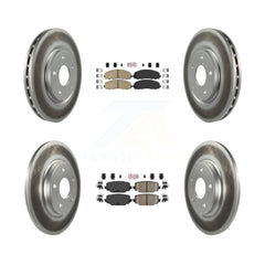 Transit Auto KGA-101075 Disc Brake Kit for 2012-2020 Dodge Grand Caravan, Dodge Journey and More - Front and Rear