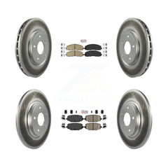 Transit Auto KGA-101076 Disc Brake Kit for 2012-2020 Dodge Grand Caravan, Dodge Journey and More - Front and Rear