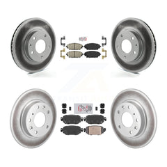Transit Auto KGA-101084 Disc Brake Kit for 2019-2022 Mazda CX-3 - Front and Rear