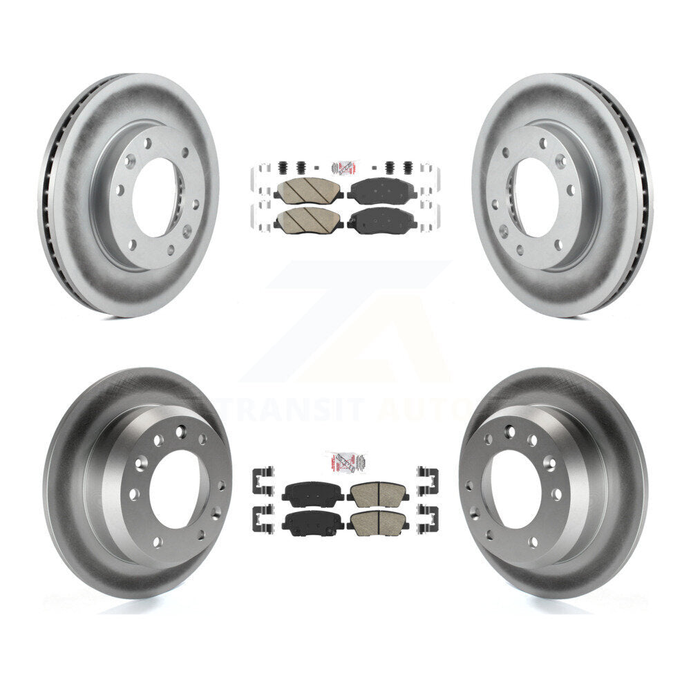 Transit Auto KGA-101086 Disc Brake Kit for 2006-2014 Kia Sedona, Hyundai Entourage - Front and Rear