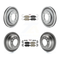 Transit Auto KGA-101089 Disc Brake Kit for 2006-2014 Kia Sedona, Hyundai Entourage - Front and Rear