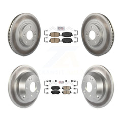 Transit Auto KGA-101108 Disc Brake Kit for 2016-2020 Hyundai Santa Fe Sport, Kia Sorento - Front and Rear