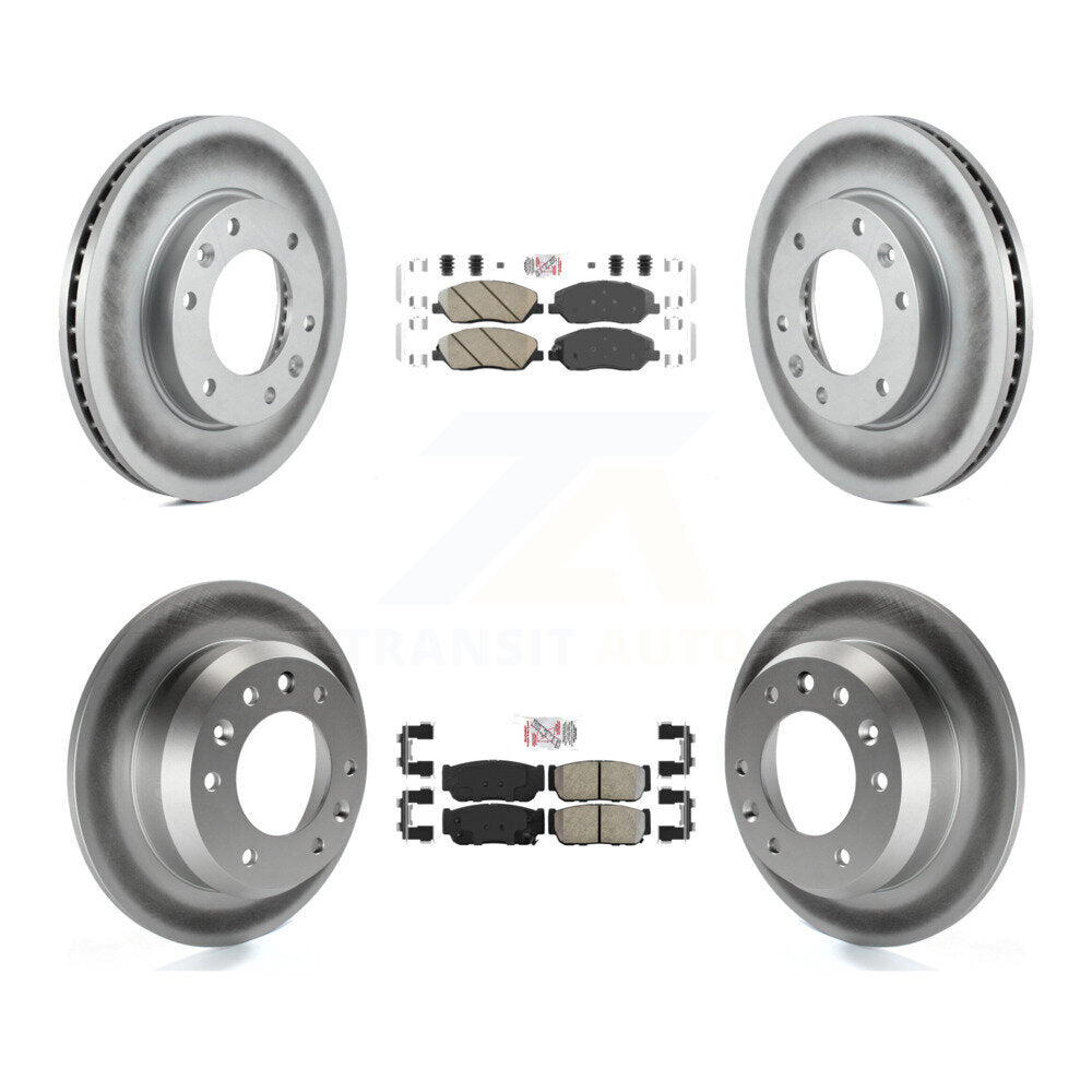 Transit Auto KGA-101111 Disc Brake Kit for 2006-2007 Hyundai Entourage, Kia Sedona - Front and Rear