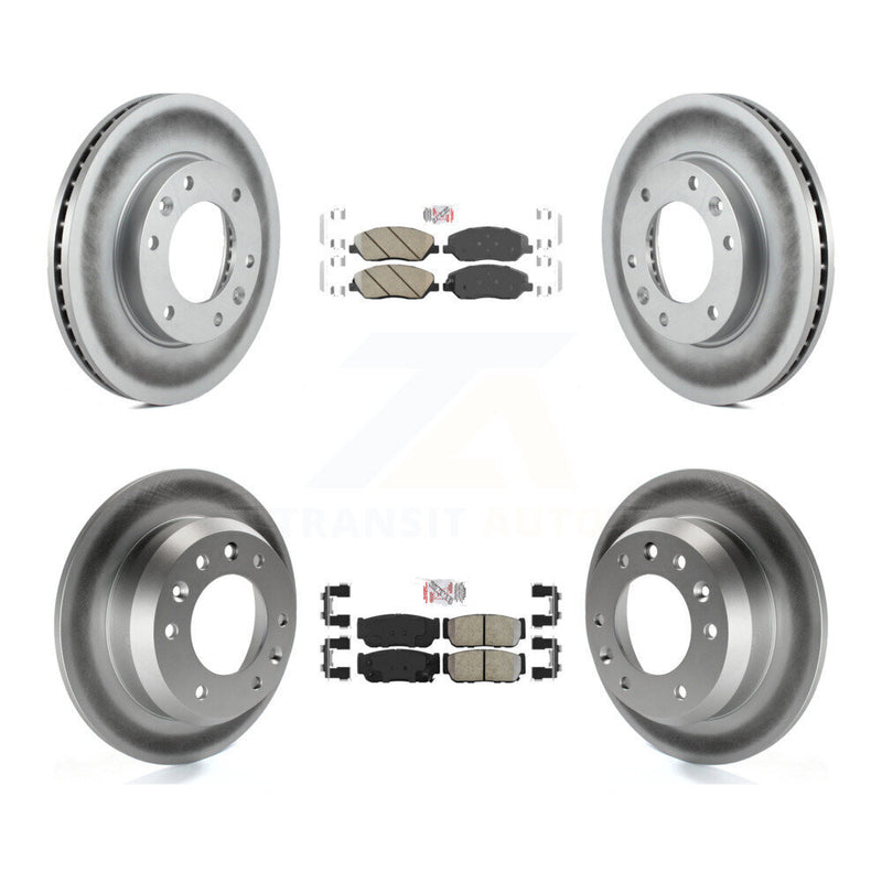 Transit Auto KGA-101112 Disc Brake Kit for 2006-2007 Hyundai Entourage, Kia Sedona - Front and Rear