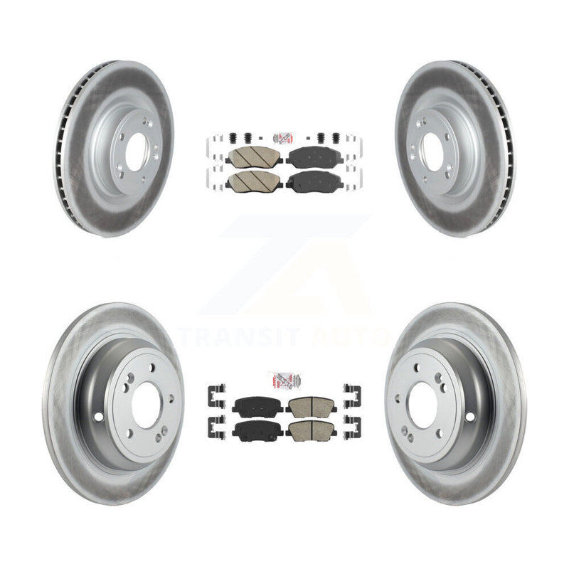 Transit Auto KGA-101113 Disc Brake Kit for 2009-2010 Hyundai Genesis - Front and Rear