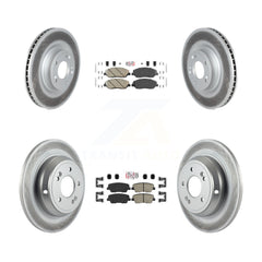 Transit Auto KGA-101116 Disc Brake Kit for 2009-2010 Hyundai Genesis - Front and Rear