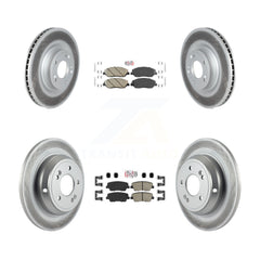 Transit Auto KGA-101117 Disc Brake Kit for 2009-2010 Hyundai Genesis - Front and Rear
