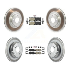 Transit Auto KGA-101118 Disc Brake Kit for 2009-2010 Hyundai Genesis - Front and Rear