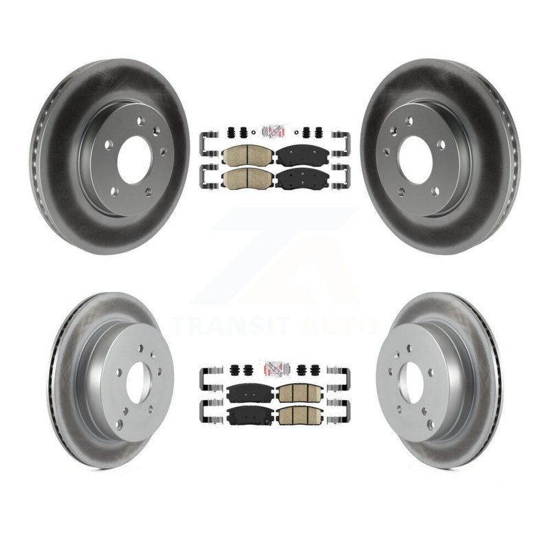 Transit Auto KGA-101121 Disc Brake Kit for 2007-2015 Chevrolet Captiva Sport, Saturn Vue and More - Front and Rear