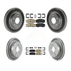 Transit Auto KGA-101122 Disc Brake Kit for 2007-2015 Chevrolet Captiva Sport, Saturn Vue and More - Front and Rear