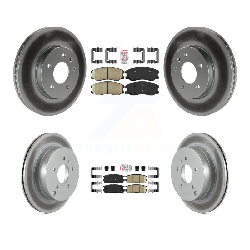 Transit Auto KGA-101122 Disc Brake Kit for 2007-2015 Chevrolet Captiva Sport, Saturn Vue and More - Front and Rear