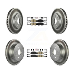 Transit Auto KGA-101125 Disc Brake Kit for 2010-2017 GMC Terrain, Chevrolet Equinox - Front and Rear