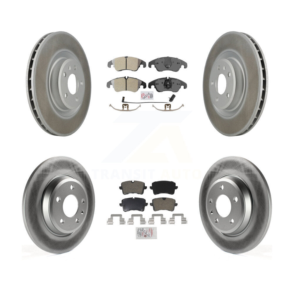 Transit Auto KGA-101128 Disc Brake Kit for 2013 Audi A6 - Front and Rear