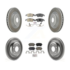 Transit Auto KGA-101128 Disc Brake Kit for 2013 Audi A6 - Front and Rear