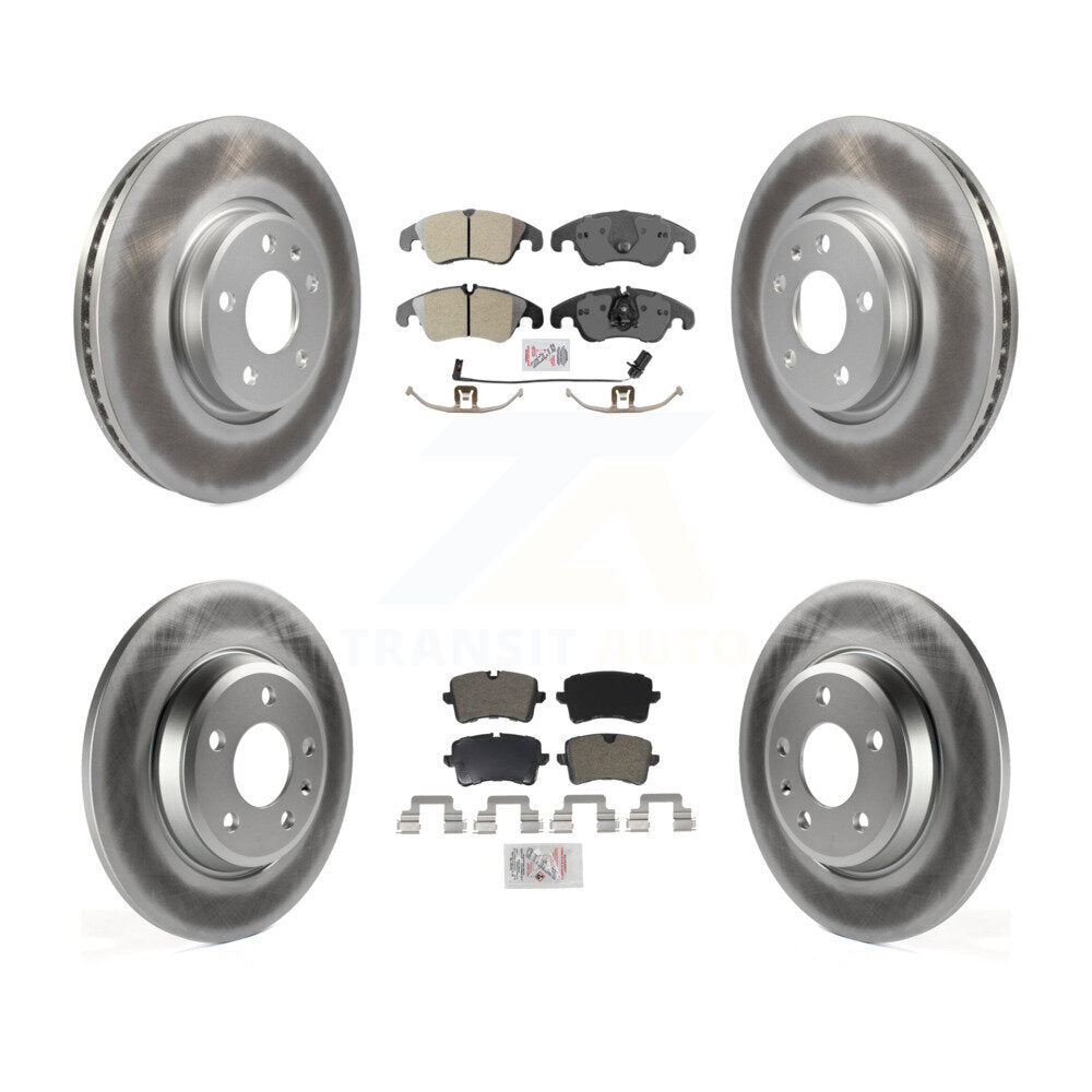 Transit Auto KGA-101129 Disc Brake Kit for 2013 Audi A6 - Front and Rear