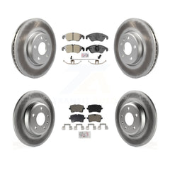 Transit Auto KGA-101129 Disc Brake Kit for 2013 Audi A6 - Front and Rear