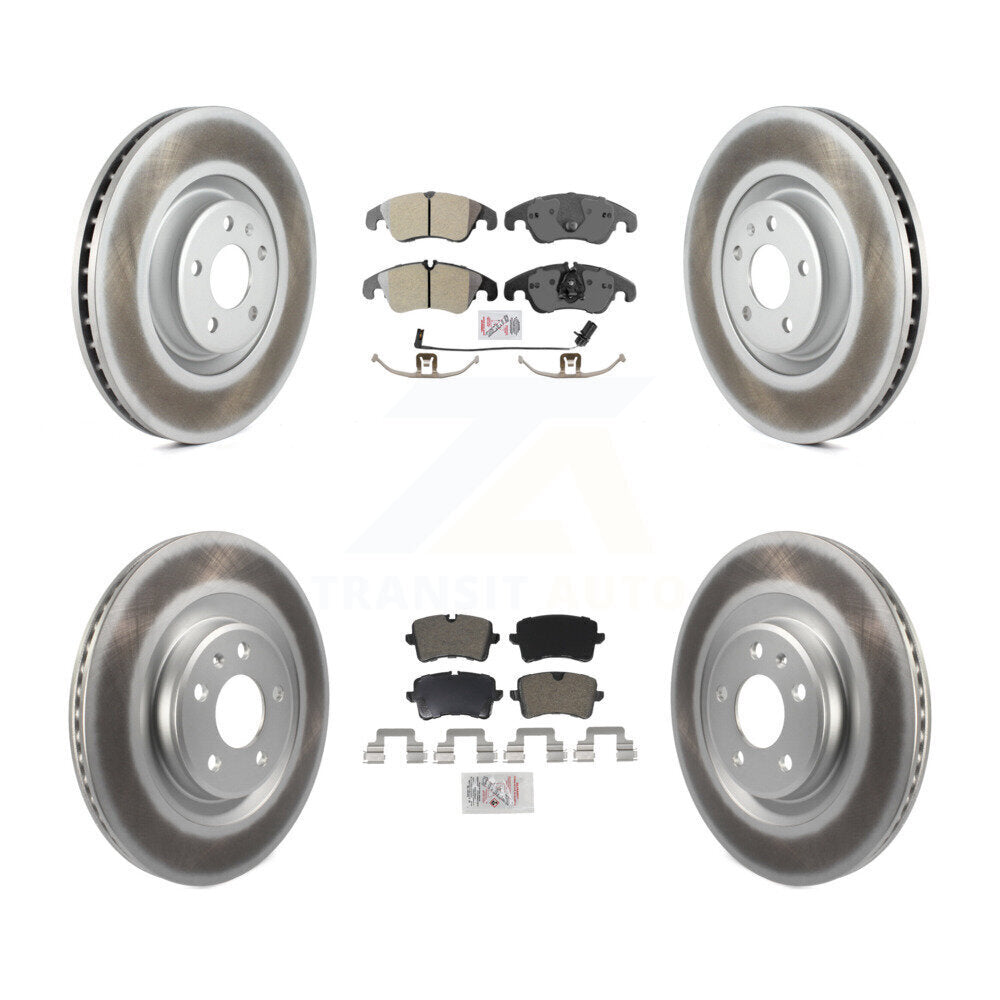Transit Auto KGA-101131 Disc Brake Kit for 2014 Audi A6 - Front and Rear