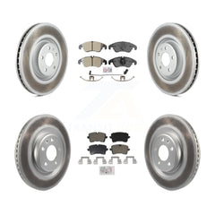 Transit Auto KGA-101131 Disc Brake Kit for 2014 Audi A6 - Front and Rear