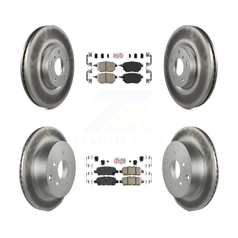 Transit Auto KGA-101137 Disc Brake Kit for 2009-2012 Nissan Murano - Front and Rear