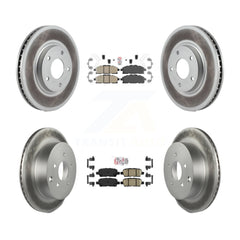 Transit Auto KGA-101139 Disc Brake Kit for 2011-2017 Nissan Quest - Front and Rear