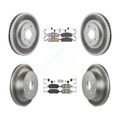 Transit Auto KGA-101140 Disc Brake Kit for 2011-2017 Nissan Quest - Front and Rear