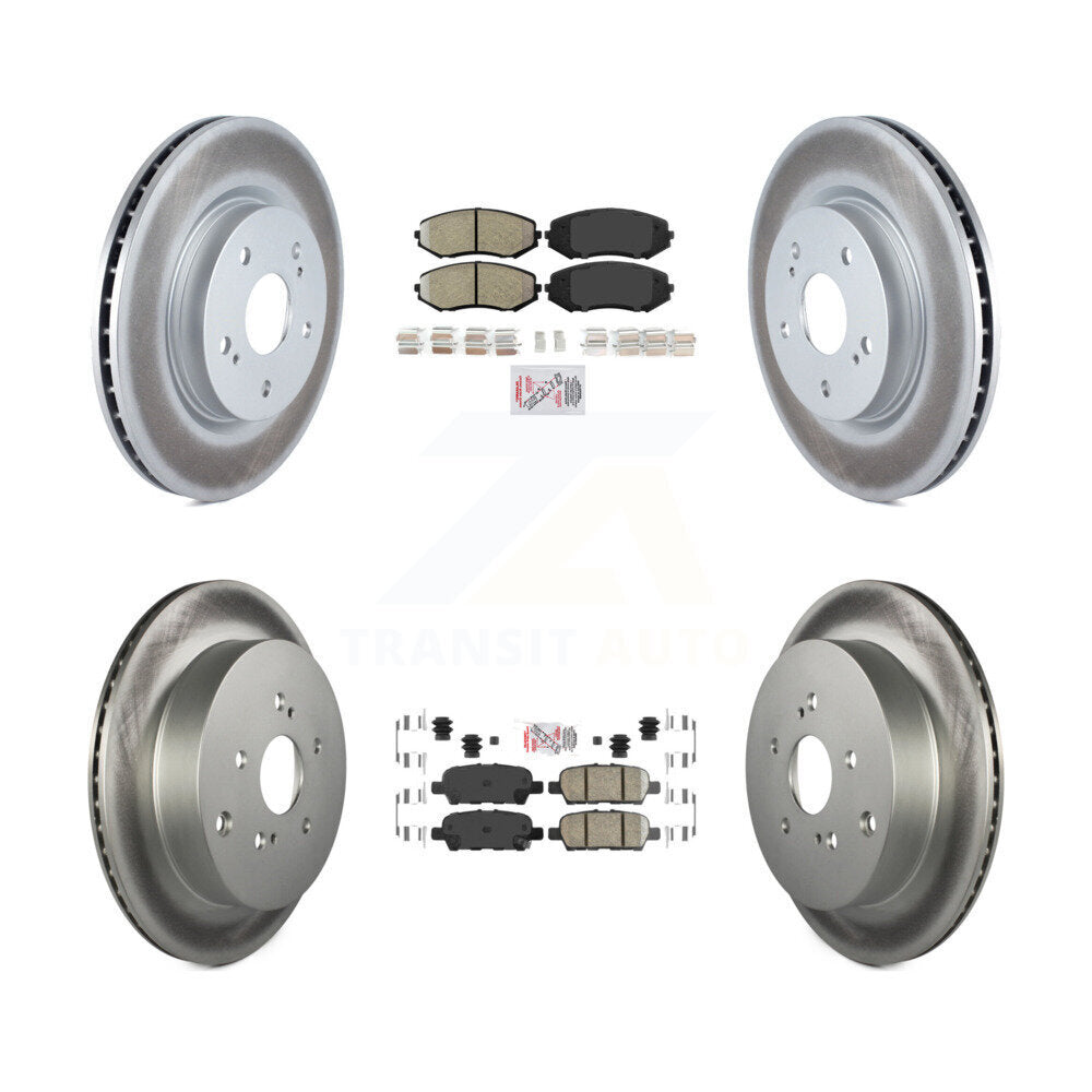 Transit Auto KGA-101142 Disc Brake Kit for 2009-2013 Suzuki Grand Vitara - Front and Rear