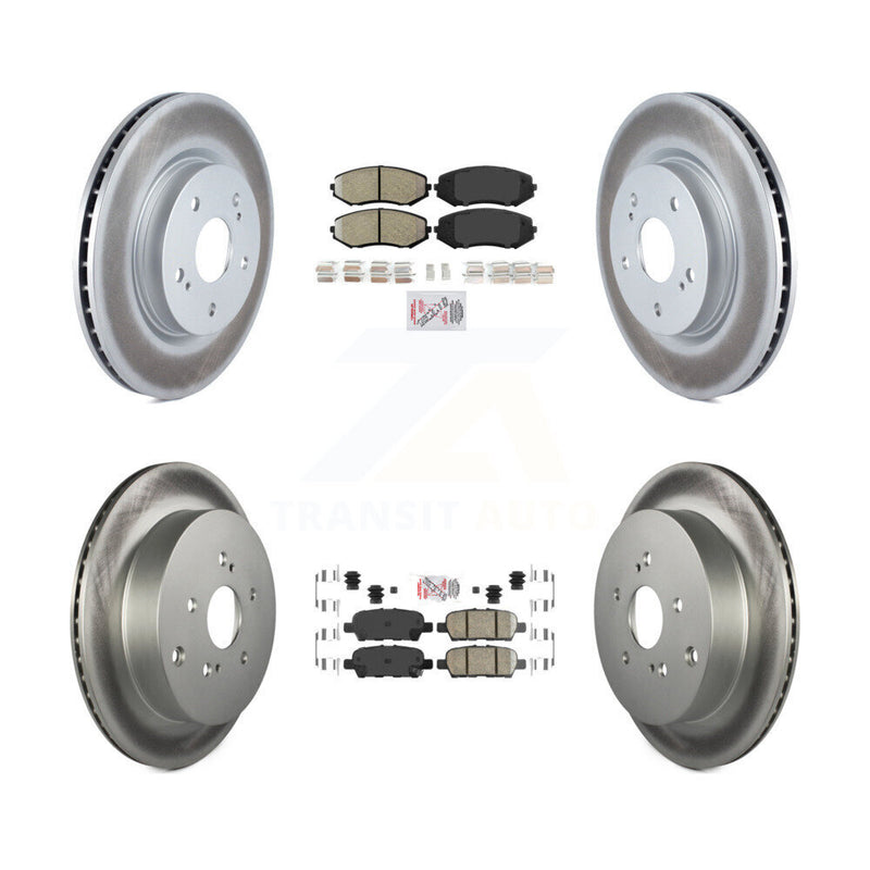 Transit Auto KGA-101142 Disc Brake Kit for 2009-2013 Suzuki Grand Vitara - Front and Rear