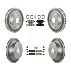 Transit Auto KGA-101143 Disc Brake Kit for 2013-2022 Nissan Murano, INFINITI JX35, Nissan Pathfinder - Front and Rear