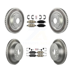Transit Auto KGA-101146 Disc Brake Kit for 2013-2022 Nissan Murano, INFINITI JX35, Nissan Pathfinder - Front and Rear