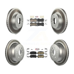 Transit Auto KGA-101151 Disc Brake Kit for 2015-2020 Chevrolet Colorado, GMC Canyon - Front and Rear