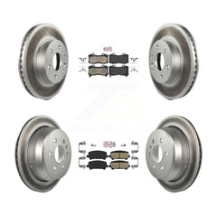 Transit Auto KGA-101152 Disc Brake Kit for 2015-2020 Chevrolet Colorado, GMC Canyon - Front and Rear