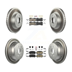 Transit Auto KGA-101153 Disc Brake Kit for 2015-2020 Chevrolet Colorado, GMC Canyon - Front and Rear