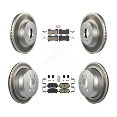 Transit Auto KGA-101154 Disc Brake Kit for 2015-2020 Chevrolet Colorado, GMC Canyon - Front and Rear