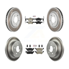 Transit Auto KGA-101155 Disc Brake Kit for 2001-2007 Dodge Grand Caravan, Chrysler Town & Country and More - Front and Rear