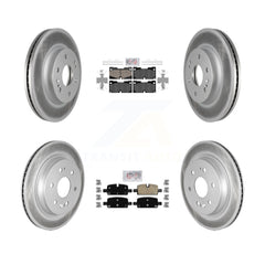 Transit Auto KGA-101156 Disc Brake Kit for 2019-2024 Chevrolet Silverado 1500 LTD, GMC Sierra 1500 Limited and More - Front and Rear