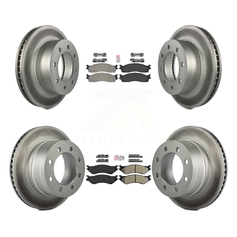 Transit Auto KGA-101162 Disc Brake Kit for 2003-2008 Dodge Ram 1500, Dodge Ram 2500, Dodge Ram 3500 - Front and Rear
