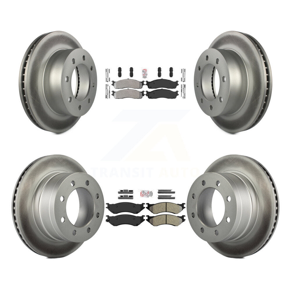 Transit Auto KGA-101163 Disc Brake Kit for 2003-2008 Dodge Ram 1500, Dodge Ram 2500, Dodge Ram 3500 - Front and Rear