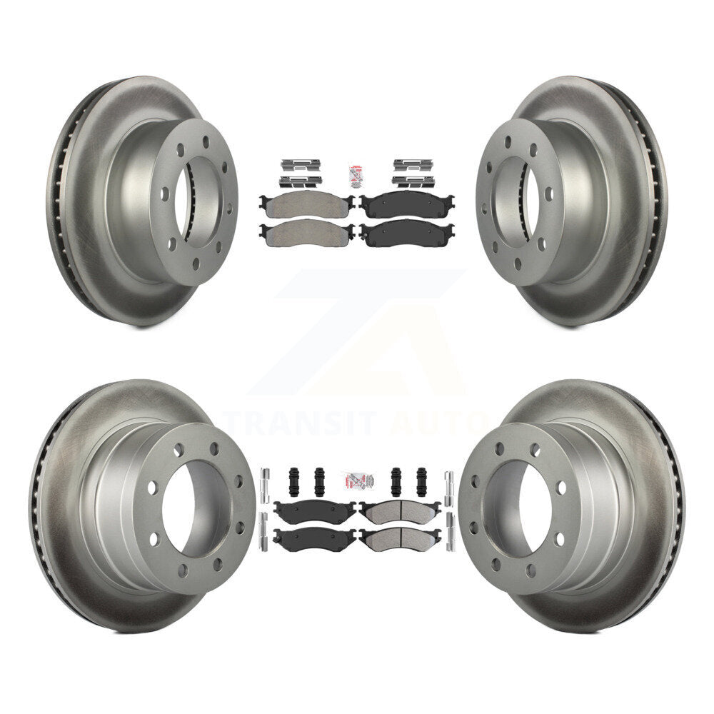 Transit Auto KGA-101164 Disc Brake Kit for 2003-2008 Dodge Ram 1500, Dodge Ram 2500, Dodge Ram 3500 - Front and Rear