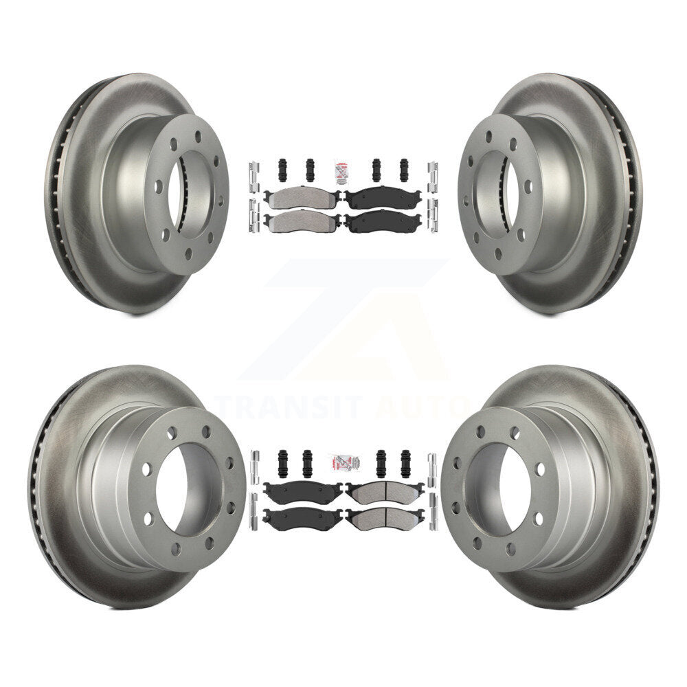 Transit Auto KGA-101165 Disc Brake Kit for 2003-2008 Dodge Ram 1500, Dodge Ram 2500, Dodge Ram 3500 - Front and Rear