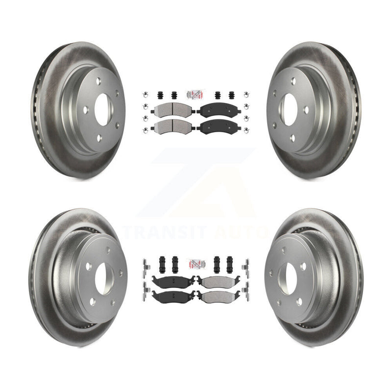 Transit Auto KGA-101172 Disc Brake Kit for 2006-2023 Ram 1500 Classic, Ram 1500 and More - Front and Rear