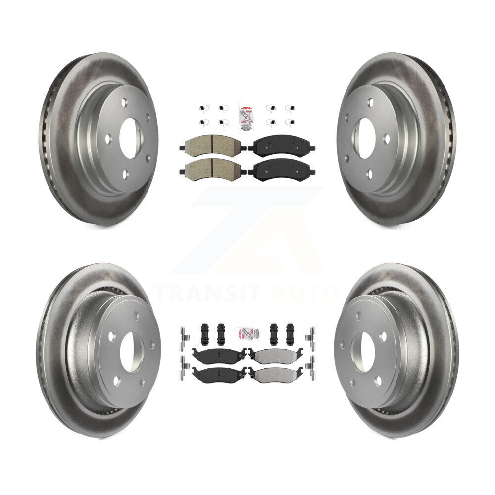 Transit Auto KGA-101173 Disc Brake Kit for 2006-2023 Ram 1500 Classic, Ram 1500 and More - Front and Rear