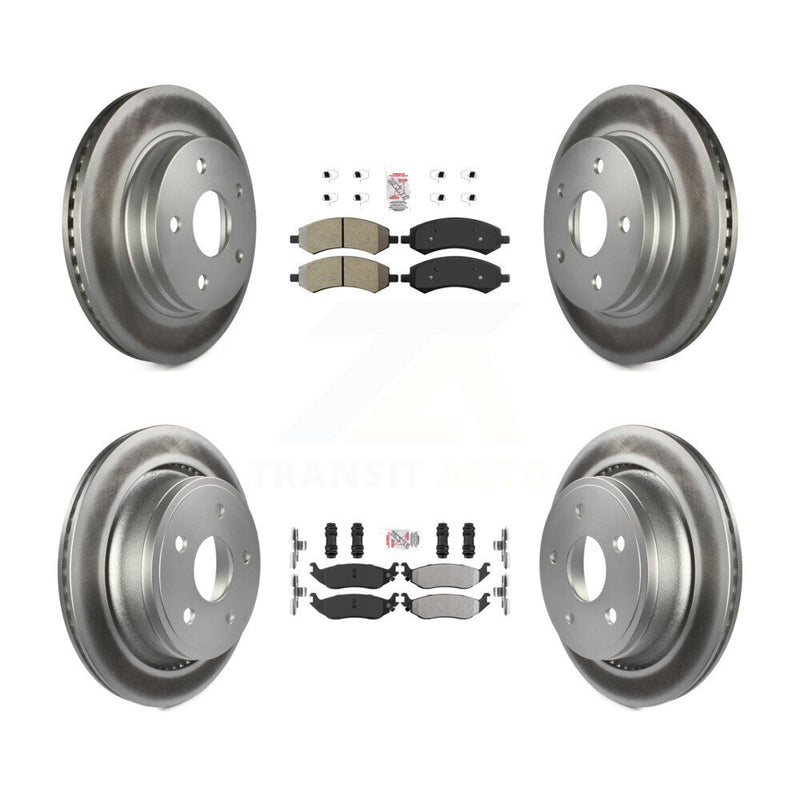 Transit Auto KGA-101173 Disc Brake Kit for 2006-2023 Ram 1500 Classic, Ram 1500 and More - Front and Rear