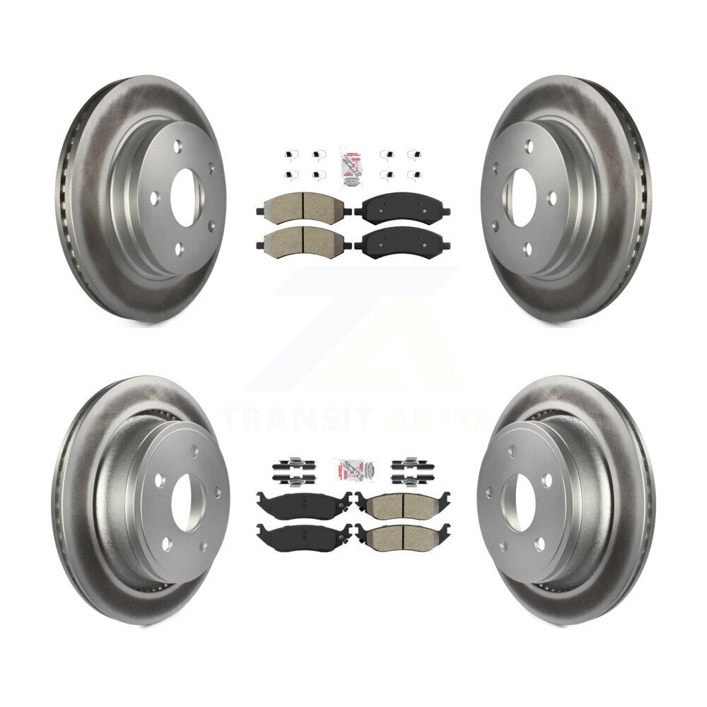 Transit Auto KGA-101177 Disc Brake Kit for 2006-2023 Ram 1500 Classic, Ram 1500 and More - Front and Rear