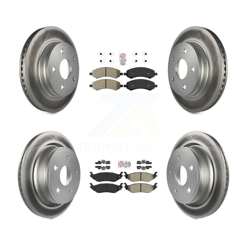 Transit Auto KGA-101177 Disc Brake Kit for 2006-2023 Ram 1500 Classic, Ram 1500 and More - Front and Rear