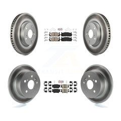 Transit Auto KGA-101178 Disc Brake Kit for 2007-2012 Toyota Avalon, Lexus ES350, Toyota Camry - Front and Rear