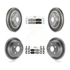 Transit Auto KGA-101180 Disc Brake Kit for 2007-2012 Toyota Avalon, Lexus ES350, Toyota Camry - Front and Rear