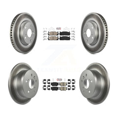 Transit Auto KGA-101182 Disc Brake Kit for 2012-2018 Lexus ES300h, Lexus ES350 and More - Front and Rear