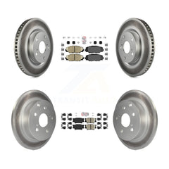 Transit Auto KGA-101188 Disc Brake Kit for 2006-2018 Toyota RAV4 - Front and Rear